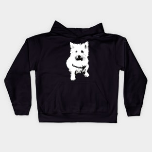 West Highland White Terrier - Westie Christmas Gifts Kids Hoodie